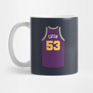 Mark Eaton Utah Jersey Qiangy Mug